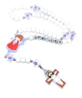 Terço Infantil Com Nome Personalizado Varias Cores - Foto 4