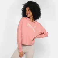 Moletom Puma Com Capuz Graphic Power Summer Feminino - Foto 3