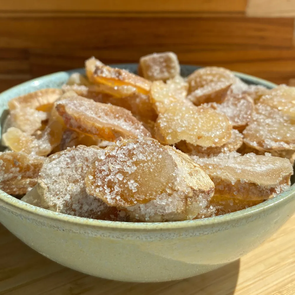 GENGIBRE CRISTALIZADO 200G Imagem