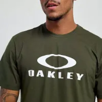 Camiseta Oakley O-Bold Ellipse Gradient Manga Curta Masculina - Foto 5
