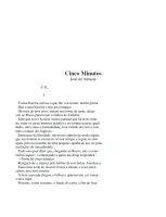 610 - Cinco Minutos - José de Alencar - E-Book completo - 38 páginas - Foto 2