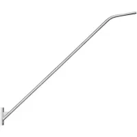 Braço Curvo  com sapata para Luminária Pública  2 metro x  48mm 