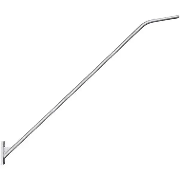 Braço Curvo  com sapata para Luminária Pública  2,5 metro x  48mm  Imagem