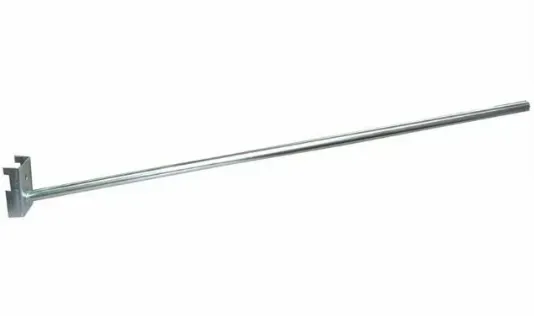 Braço reto  com sapata para Luminária Pública 1 metro x 48mm Imagem