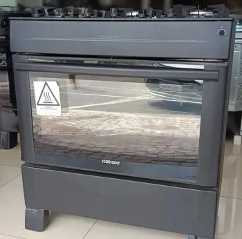 Fogão 5 Bocas Itatiaia A Gás Electra Glass New Preto 110v/220v Com Forno 82l Limpa Fácil - Foto 2