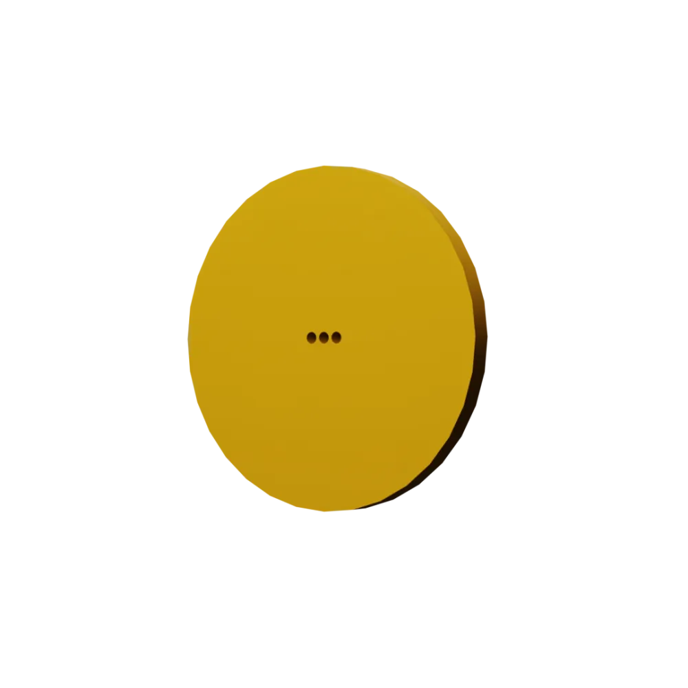 71 - DISCO DE POLIURETANO 290 X 20 MOD P Imagem