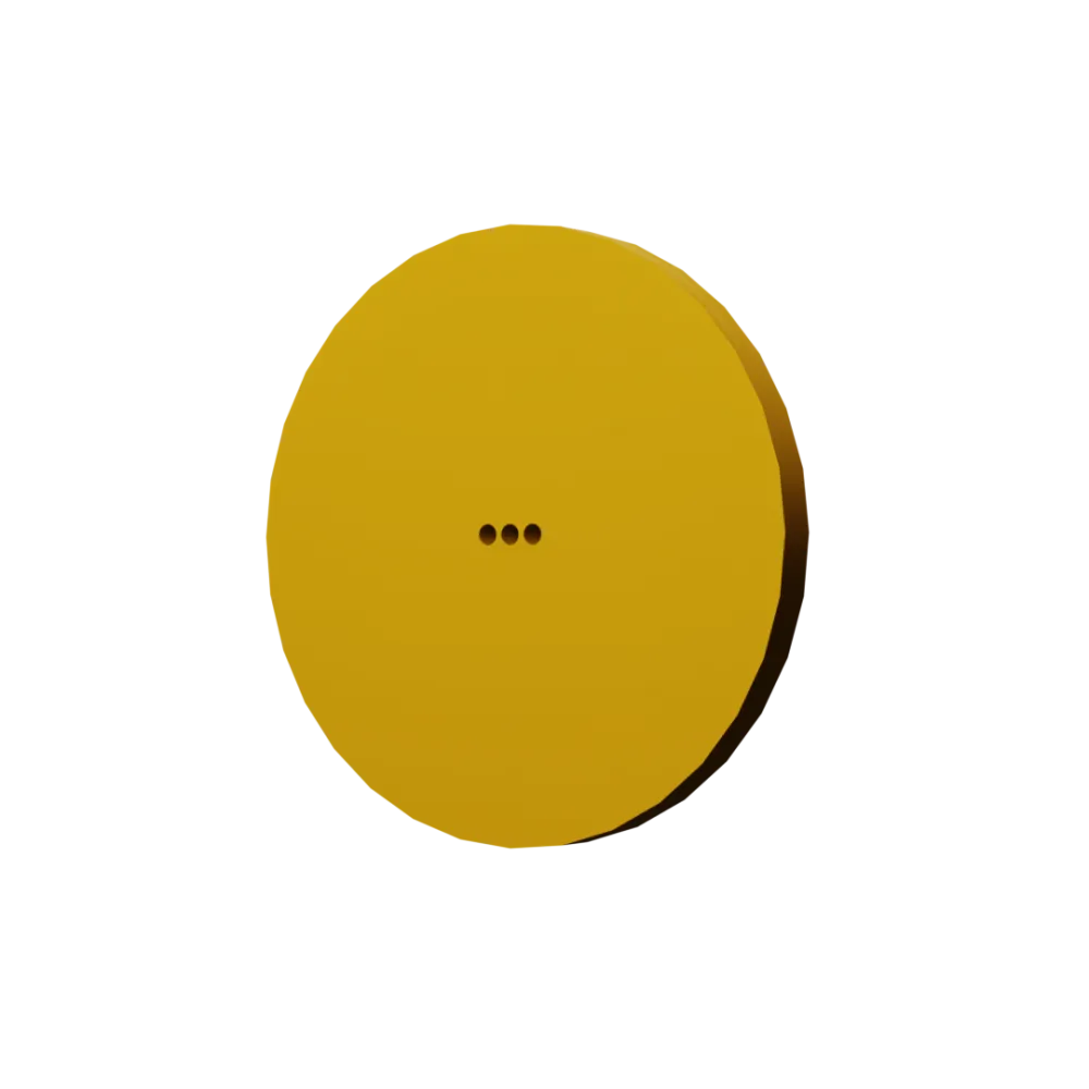 12772 - DISCO DE POLIURETANO 330 X 25 MOD G4 Imagem