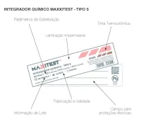 Indicador Quimico Classe 5 MAXXIMED - Foto 2