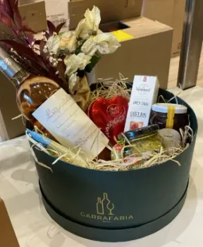 Redonda  Diâm. 30,0 x 15,0 altura - Tampa e Fundo Cartonagem