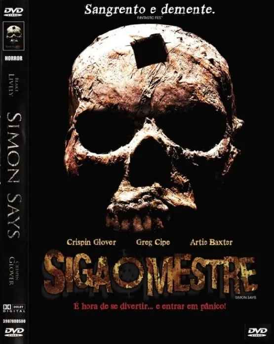 DVD SIGA O MESTRE - CRISPIN GLOVER