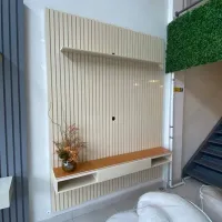 Painel Arbo 1.8  largura  altura 2.40+ Nicho Universal – EDN MÓVEIS duas cores