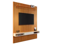 Painel Arbo 1.8  largura  altura 2.40+ Nicho Universal – EDN MÓVEIS duas cores - Foto 2