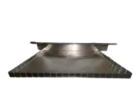   BID1515/676 - kit 2 Cortador de Barrinhas Bandeja Dentada +Lâmina  p/ tapioca, chocolate, brownie, barrinhas de cereais... 