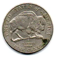 Estados Unidos - 2005D - 5 Cents (Bicentenary of Lewis and Clark Expedition. Bison)