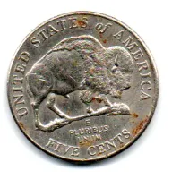Estados Unidos - 2005D - 5 Cents (Bicentenary of Lewis and Clark Expedition. Bison)