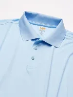 Camisa Polo Lee Fit Uniforms Manga Curta Masculina  - Foto 9