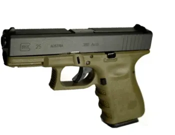 PISTOLA GLOCK G25 OD CALIBRE .380