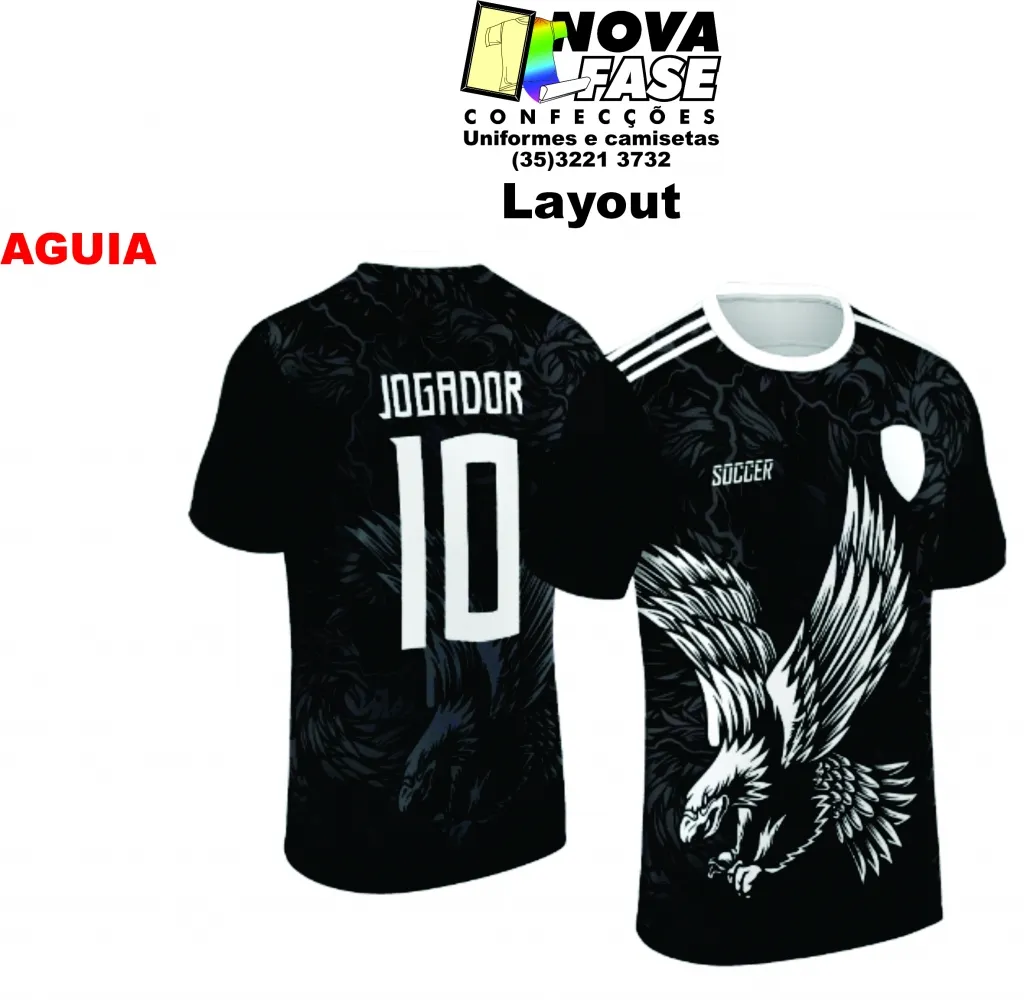 Camiseta em Dry Fit UV AGUIA Imagem