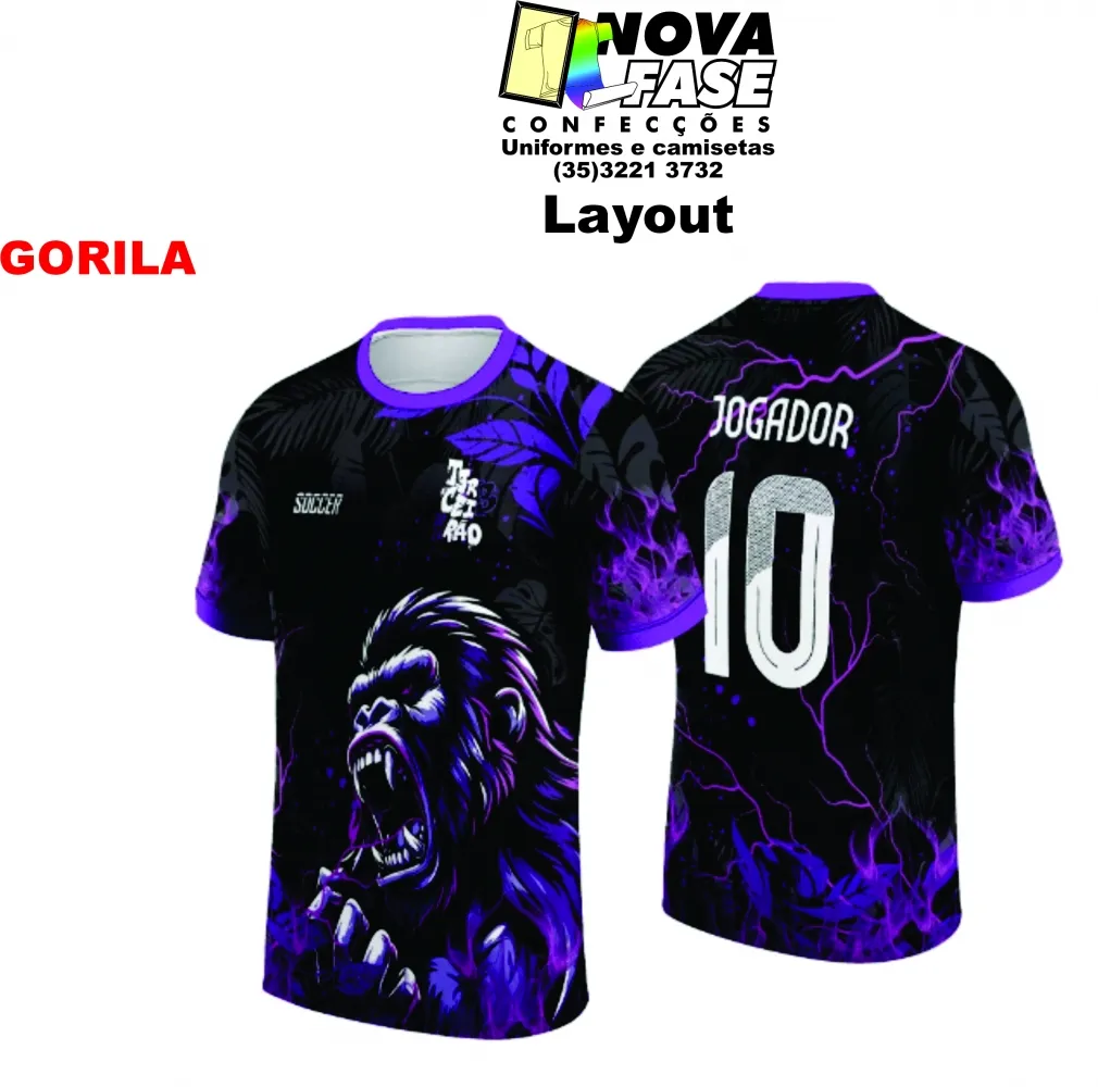 Camiseta em Dry Fit UV GORILA Imagem