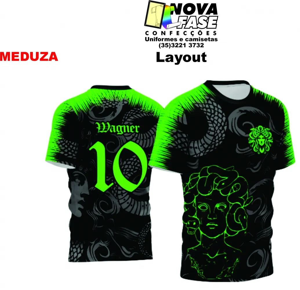 Camiseta em Dry Fit UV MEDUZA Imagem