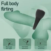 Anel Peniano com Estimulador Clitoriano USB - AN108 - Foto 6