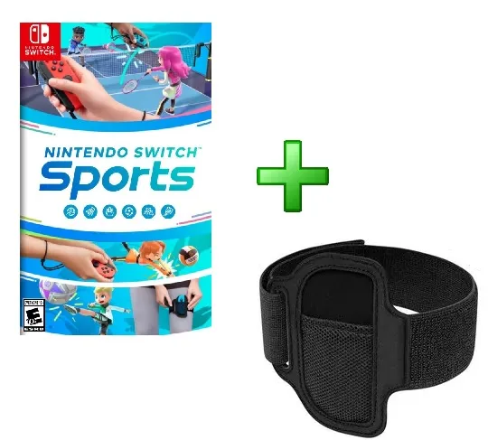 Nintendo Switch Sports + Leg Strap - Switch  Imagem