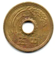 Japão - 1992 - 5 Yen