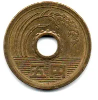 Japão - 1987 - 5 Yen