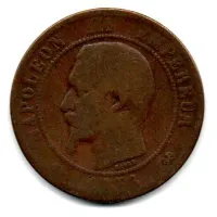 França - 1856 - 10 Centimes