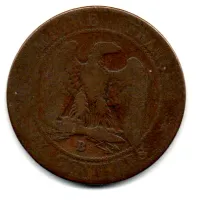 França - 1856 - 10 Centimes - Foto 2