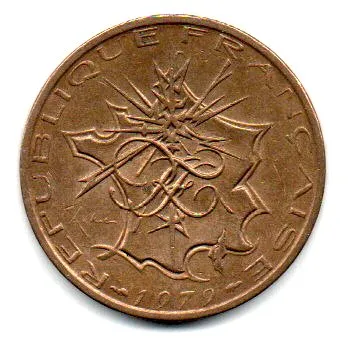França - 1979 - 10 Francs Imagem