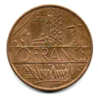 França - 1979 - 10 Francs - Foto 2