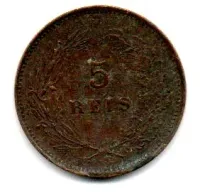 Portugal - 1906 - 5 Réis - Foto 2