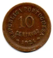 Portugal - 1924 - 10 Centavos
