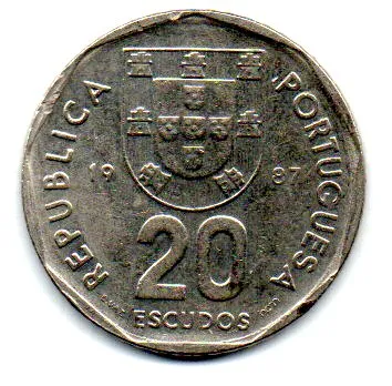 Portugal - 1987 - 20 Escudos