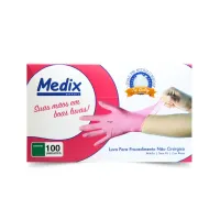 Luva Nitrilica Sem Talco MEDIX - Foto 2