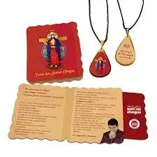 Cartão de Medalha Jesus das Santas Chagas