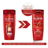Shampoo L'Oréal Paris Elseve Colorvive 200ml - Foto 3