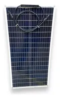 Kit Painel Placa Solar Flexível 240w ( 2x 120w ) PWM Caminhão, Lancha, Motorhome - Foto 3