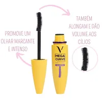 Mascara de Cílios Mega Curve Vivai - Foto 2