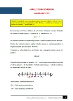 169 - Matemática - Módulo de um Número - 7º ano - PDF com 4 páginas - Foto 2