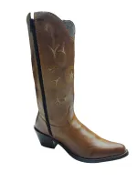 Ref: 520 - Bota Country Texana Alabama Boots Feminina 33 ao 40 - Cor Caramelo.  - Foto 2