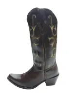 Ref: 520 - Bota Country Texana Alabama Boots Feminina 33 ao 40 - Cor Pinhão.  - Foto 3