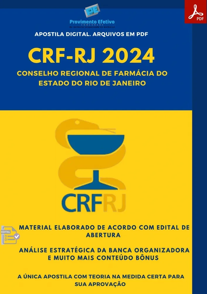 Apostila CRF RJ Administrador Júnior 2024