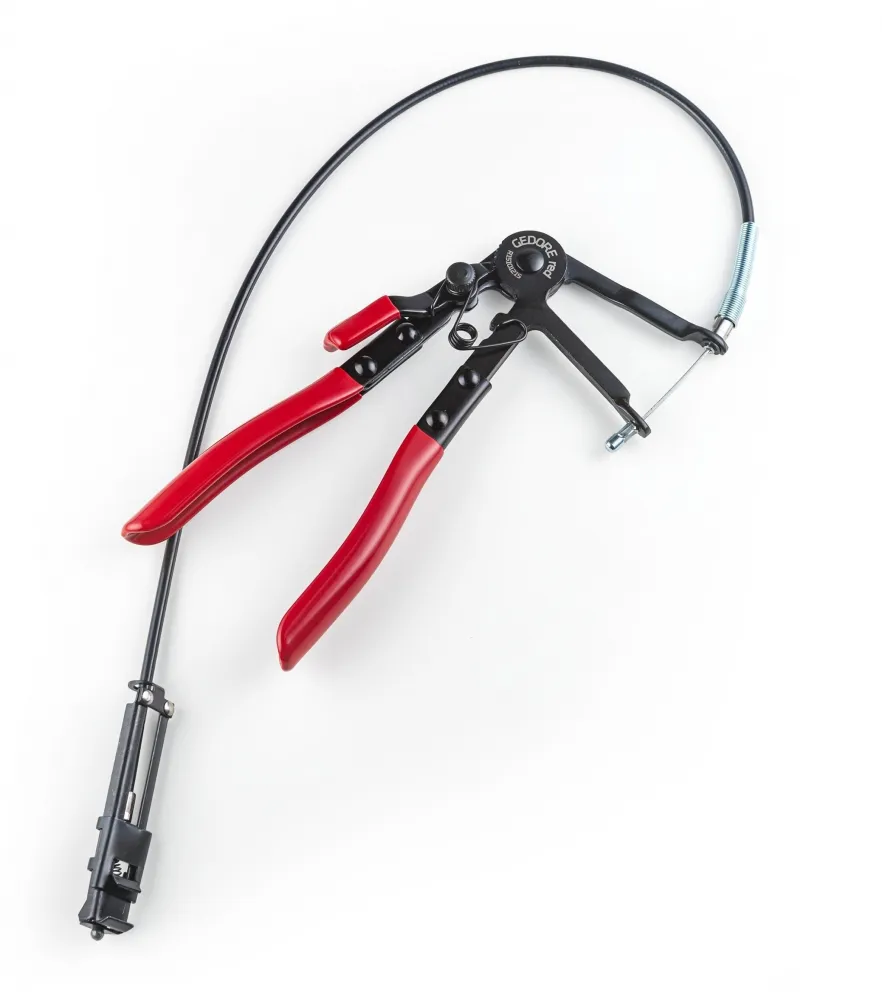 Alicate para abraçadeira elástica com haste flexível R15101215 GEDORE RED Imagem