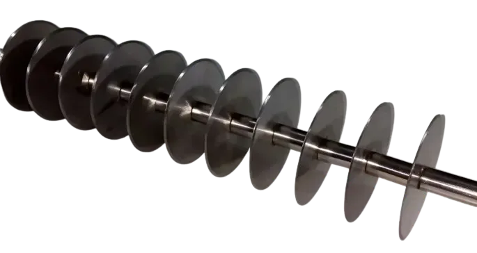 Cortador de barrinhas rolo com 6 discos afiados de aço inoxidável 304 - CBRL6