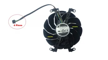 Cooler Fan Para Placa De Vídeo Galax Gtx 3070 - Rtx 3070  4 Pinos - Foto 2