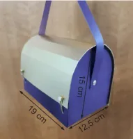 Caixa Baú Luxo Com alça  - Foto 3