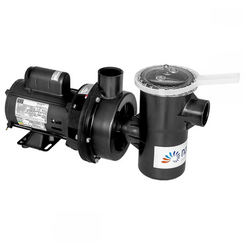  Bomba para Piscina Nautilus NBFC-6 Motor Elétrico WEG 2,0CV Monofásico 110/220V Bivolt com Capacitor