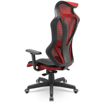 Poltrona Gamer Vizon DZ  Tela Square Color Mecanismo Relax com Base Giratória e Braços Reguláveis 3D - Foto 2